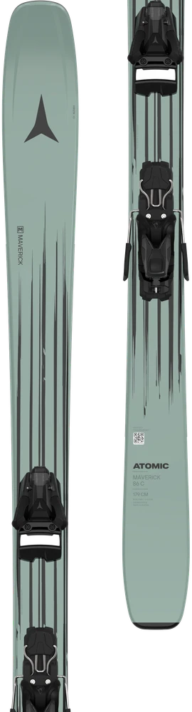 ATOMIC MAVERICK 86 C + STR 12 GW all mountain slidės su apkaustais (Dydis: 165cm)