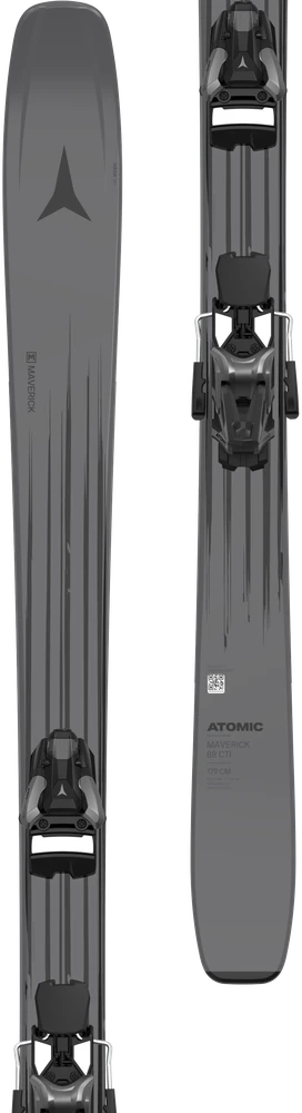 ATOMIC MAVERICK 88 CTI + STR 14 GW all mountain slidės su apkaustais (Dydis: 165cm)