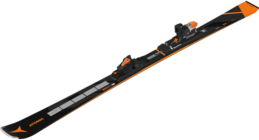ATOMIC REDSTER Q9 REVOSHOCK S + I 12 GW sportinės slidės su apkaustais (Dydis: 160cm)