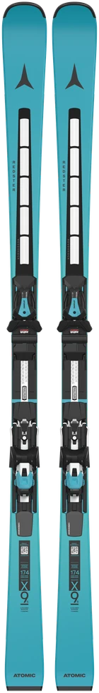 ATOMIC REDSTER X9S REVOSHOCK S + I 12 GW sportinės trasų slidės su apkaustais (Dydis: 174cm)