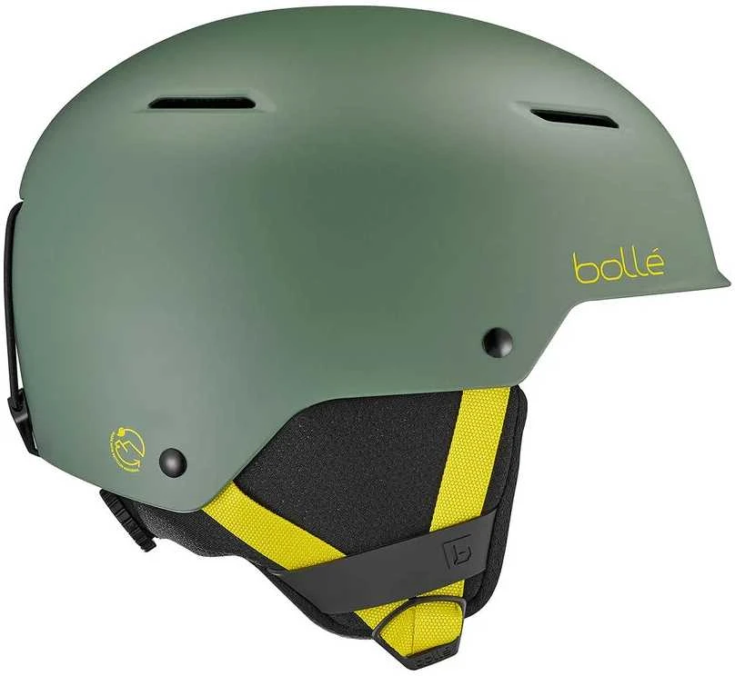 BOLLE KEYSTONE YOUTH Olive Matte vaikiškas slidinėjimo šalmas (Dydis: 52-55cm)