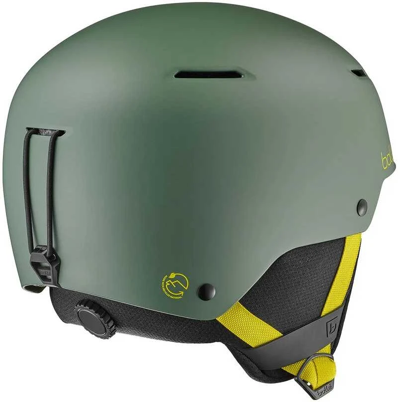 BOLLE KEYSTONE YOUTH Olive Matte vaikiškas slidinėjimo šalmas (Dydis: 52-55cm)