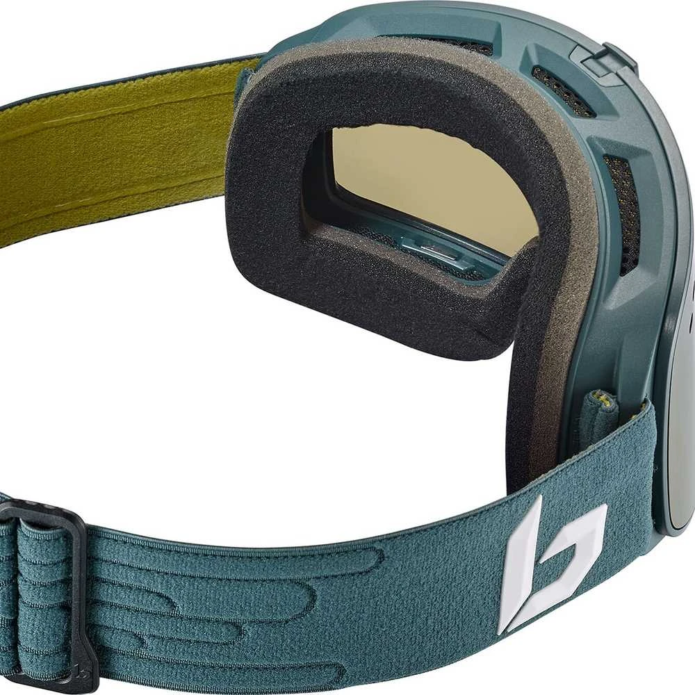BOLLE NEVADA NEO Teal Matte slidinėjimo akiniai + papildomas lęšis