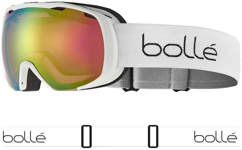 BOLLE ROYAL Baltas Matte vaikiški slidinėjimo akiniai