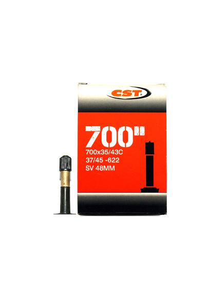 CST A-V 48mm dviračio kamera 700x35/43C Schrader ventilis