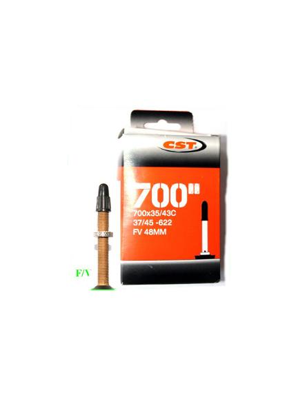 CST F-V 48mm Dviračio kamera, 700 x 35/43C Presta ventilis
