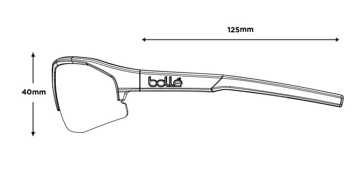 BOLLE BOLT 2.0 Titanium Matte Volt+ Ultraviolet Polarized aprašymas - Prekės nuotrauka