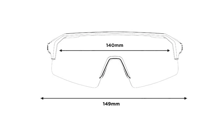 BOLLE C-SHIFTER Acid Geltona Matte sportiniai saulės akiniai aprašymas - Prekės nuotrauka