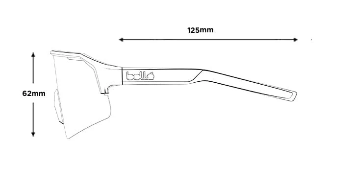 BOLLE C-SHIFTER Acid Geltona Matte sportiniai saulės akiniai aprašymas - Prekės nuotrauka