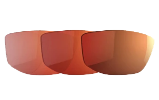 BOLLE CHRONOSHIELD Matte Juodas/Phantom Brown Raudona sportiniai saulės akiniai aprašymas - Prekės nuotrauka