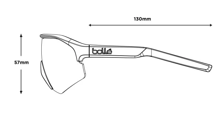 BOLLE LIGHTSHIFTER XL Acid Geltona Matte TNS sportiniai saulės akiniai aprašymas - Prekės nuotrauka
