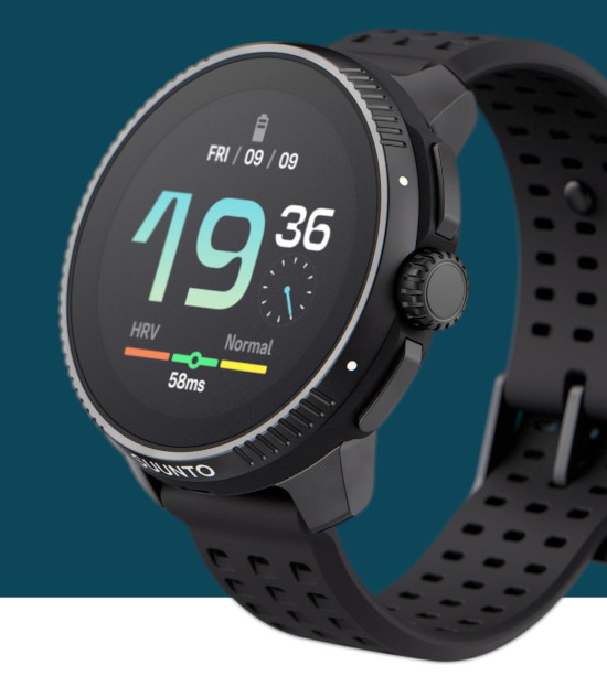 šmanusis laikrodis Suunto Race, Juodos spalvos aprašymas - Prekės nuotrauka