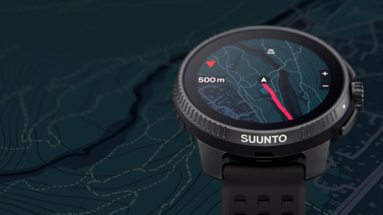 šmanusis laikrodis Suunto Race, Juodos spalvos aprašymas - Prekės nuotrauka