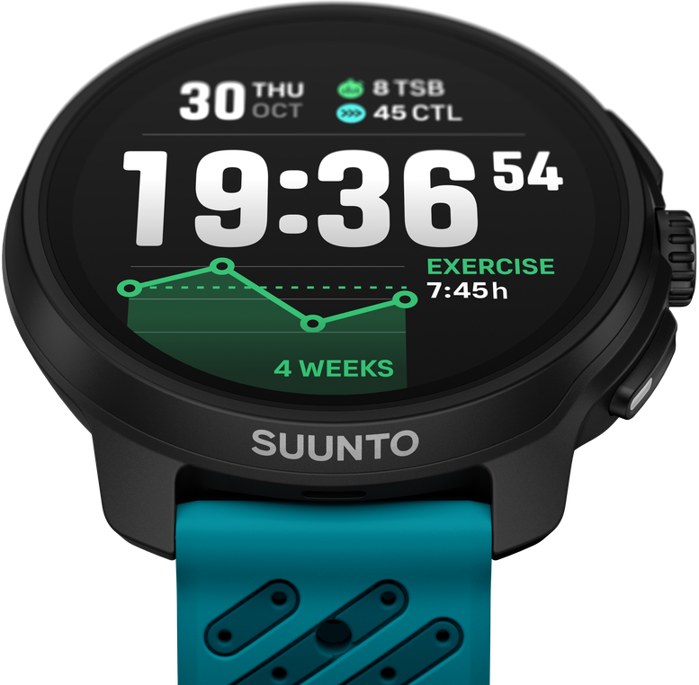 Išmanusis laikrodis SUUNTO RACE 2 WAVE Mėlynas sportinis laikrodis