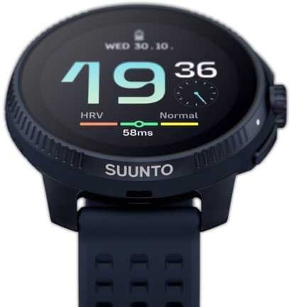šmanusis laikrodis Suunto Race, Juodos spalvos