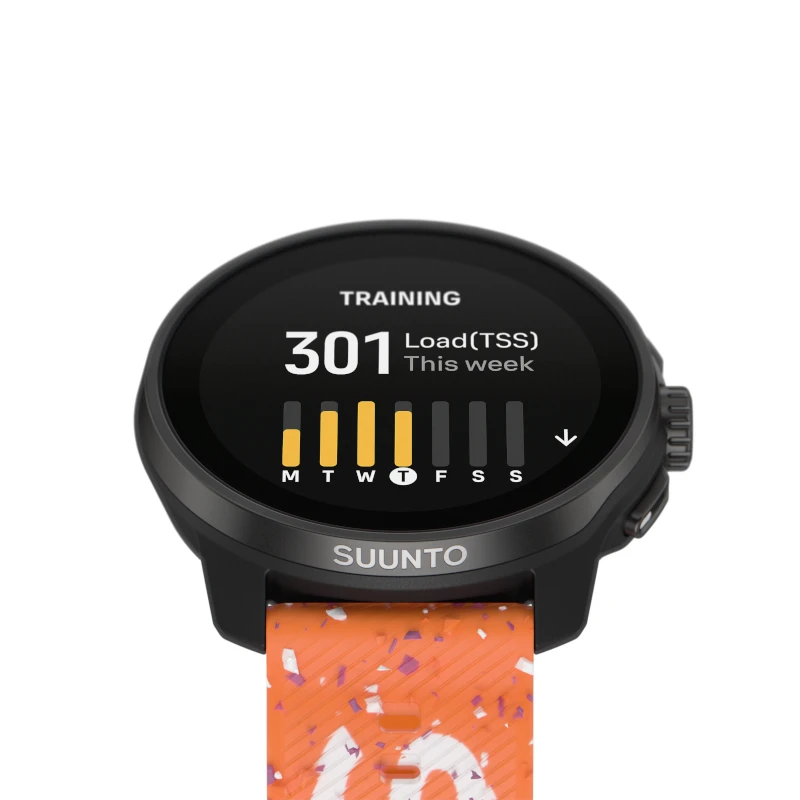 Išmanusis laikrodis SUUNTO RACE S POWDER Oranžinis sportinis laikrodis