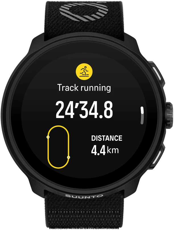 Išmanusis laikrodis SUUNTO RUN ALL Juodas sportinis laikrodis
