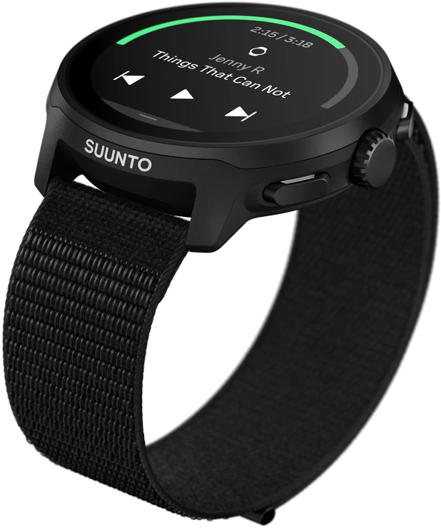 Išmanusis laikrodis SUUNTO RUN ALL Juodas sportinis laikrodis