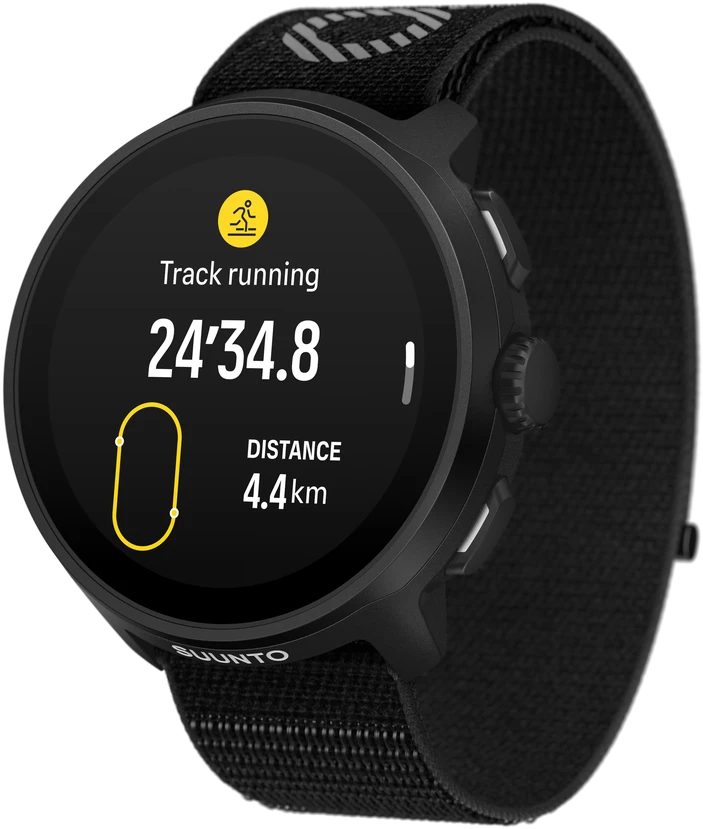Išmanusis laikrodis SUUNTO RUN ALL Juodas sportinis laikrodis