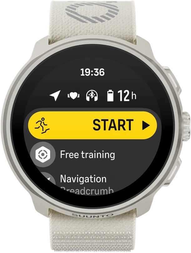 Išmanusis laikrodis SUUNTO RUN FROST GRAY sportinis laikrodis
