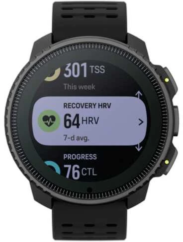 Išmanusis laikrodis Suunto Vertical Solar, Juodos spalvos korpusas su juodos spalvos dirželiu