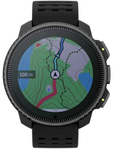Išmanusis laikrodis Suunto Vertical Solar, Juodos spalvos korpusas su juodos spalvos dirželiu