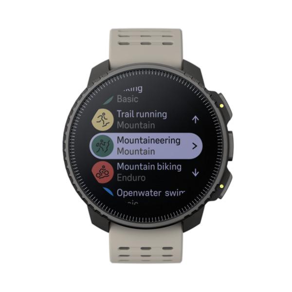 Išmanusis laikrodis Suunto Vertical, Juodos spalvos korpusas su smėlio spalvos dirželiu