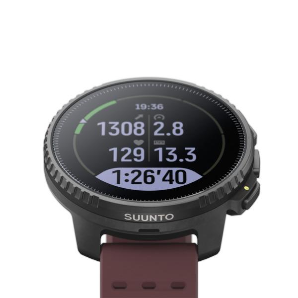 Išmanusis laikrodis Suunto Vertical, Juodos spalvos korpusas su bordo spalvos dirželiu