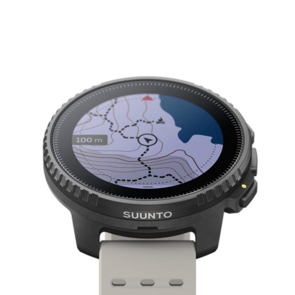 Išmanusis laikrodis Suunto Vertical, Juodos spalvos korpusas su smėlio spalvos dirželiu