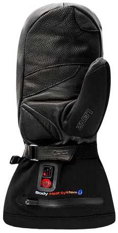 LENZ HEAT GLOVE 6.0 FINGER CAP MITTENS UNISEX šildomos pirštinės (Dydis: L)