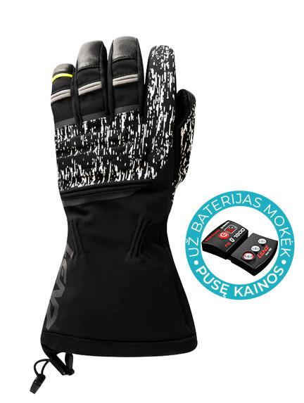 LENZ HEAT GLOVE 7.0 FINGER CAP UNISEX šildomos pirštinės (Dydis: S)