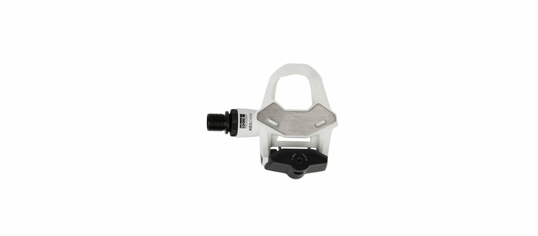 LOOK KEO 2 MAX dviračio pedalai (plento) baltos spalvos