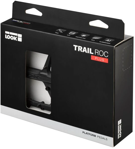 Pedalai Look Trail Roc Plus juodas