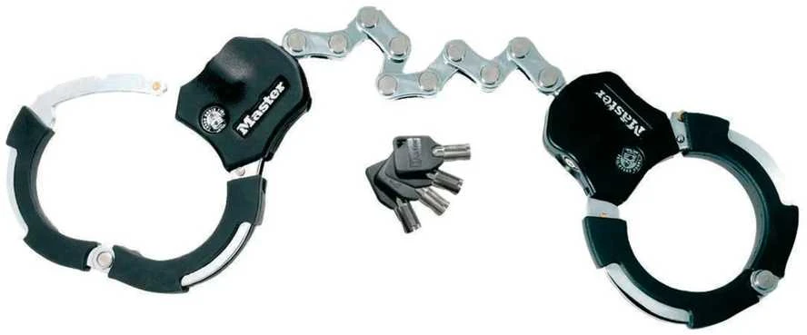 Masterlock MASTER LOCK Street Cuff Antrankių tipo spyna su raktu