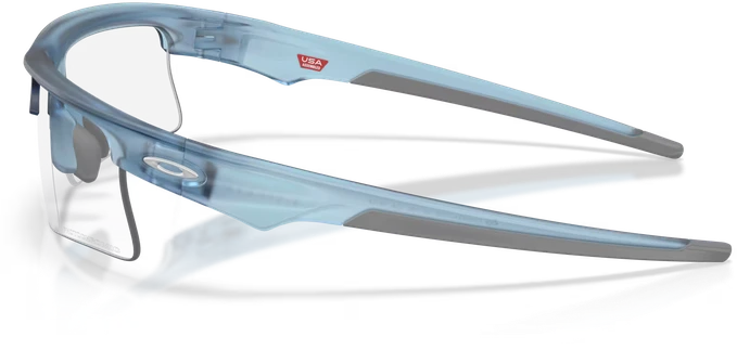 Oakley Bisphaera sportiniai akiniai, melsvas permatomas remas