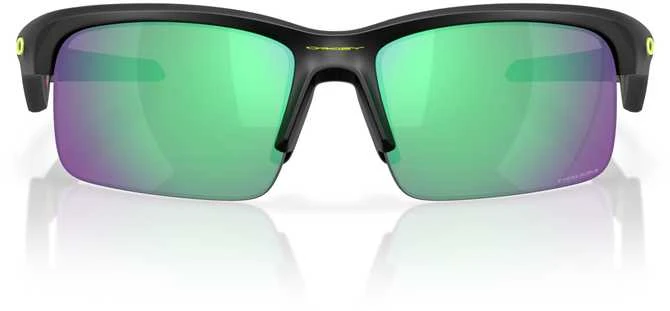 Oakley Capacitor sportiniai akiniai su žaliais Prizm stiklais