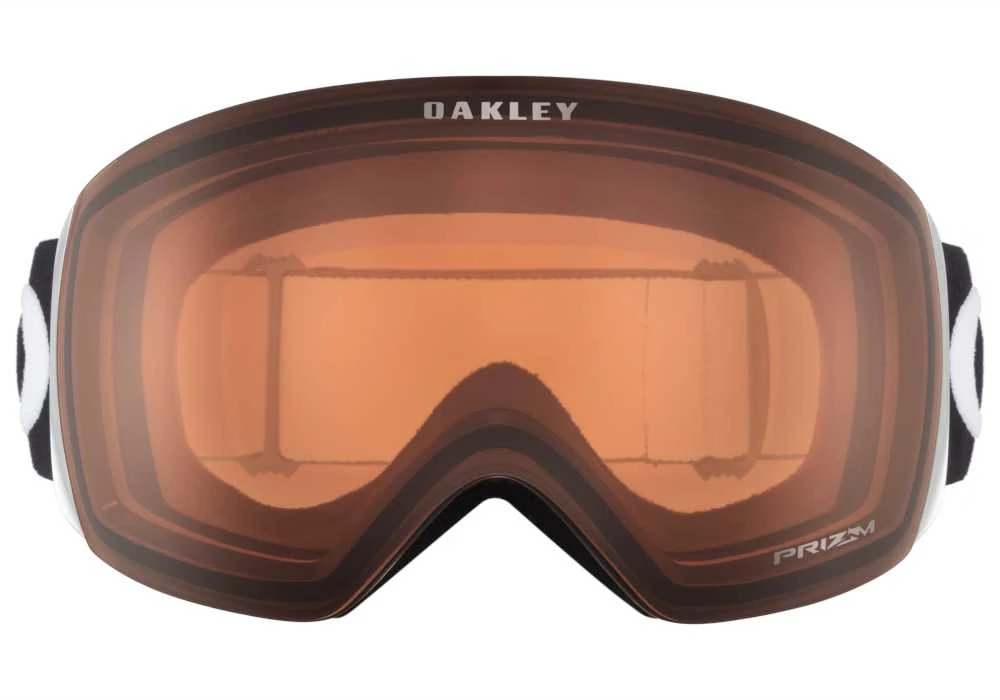 OAKLEY FLIGHT DECK Matte Juodas/Prizm Snow Persimmon slidinėjimo akiniai