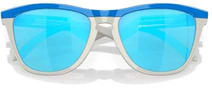 Oakley Frogskins mėlyni akiniai su Prizm lęšiais