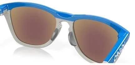 Oakley Frogskins mėlyni akiniai su Prizm Sapphire stiklais