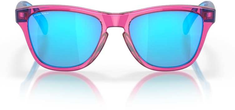 OAKLEY Frogskins XXS (Youth Fit) Acid Rožinė/Prizm Sapphire sportiniai akiniai