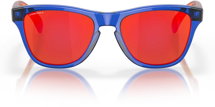 OAKLEY Frogskins XXS (Youth Fit) Crystal Mėlyna/Prizm Ruby sportiniai akiniai