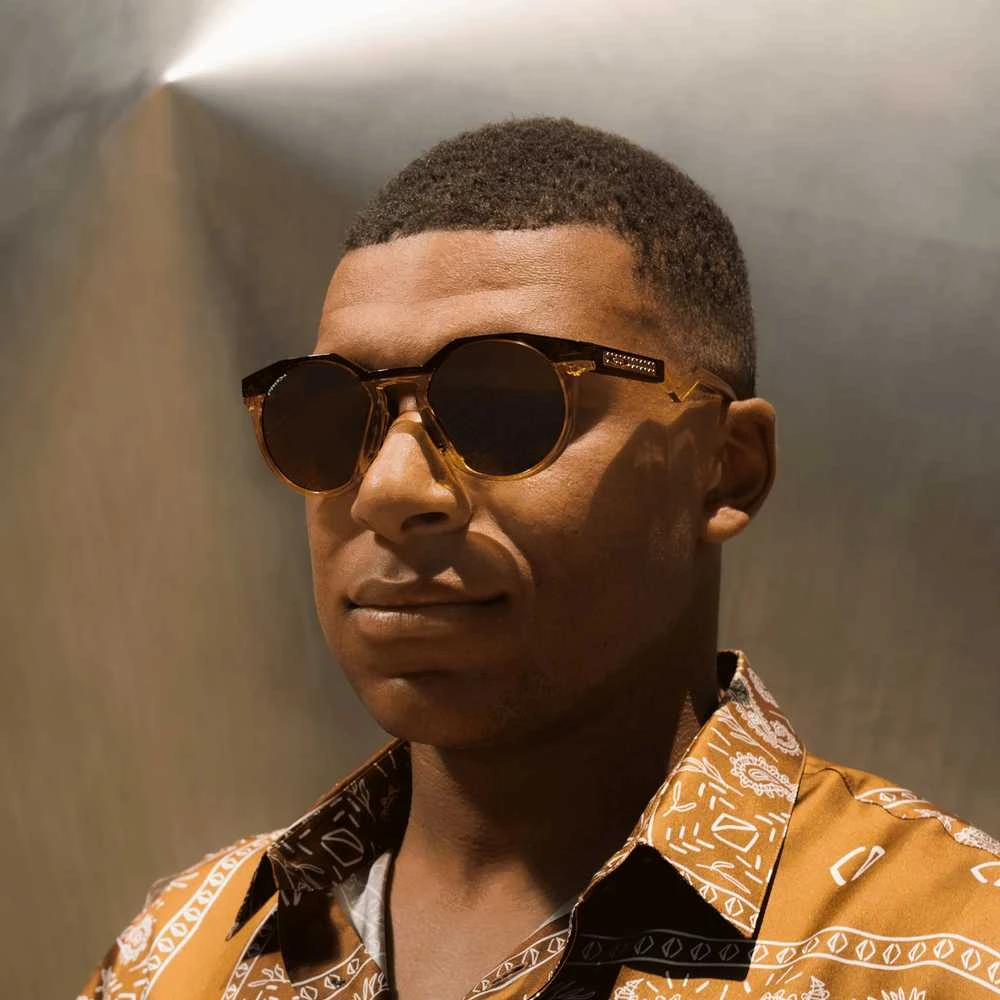 OAKLEY HSTN Dark Amber/Light Curry/Prizm Tungsten saulės akiniai