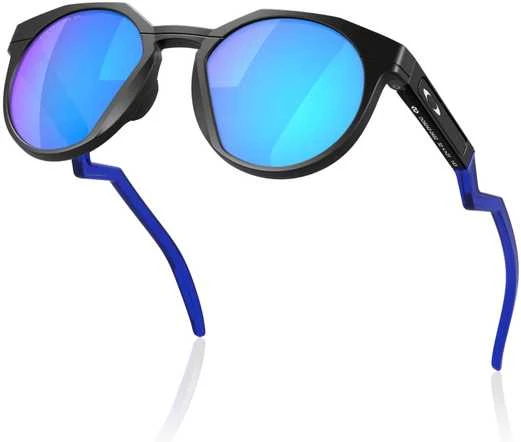 Oakley HSTN akiniai su mėlynais kojelių rėmeliais