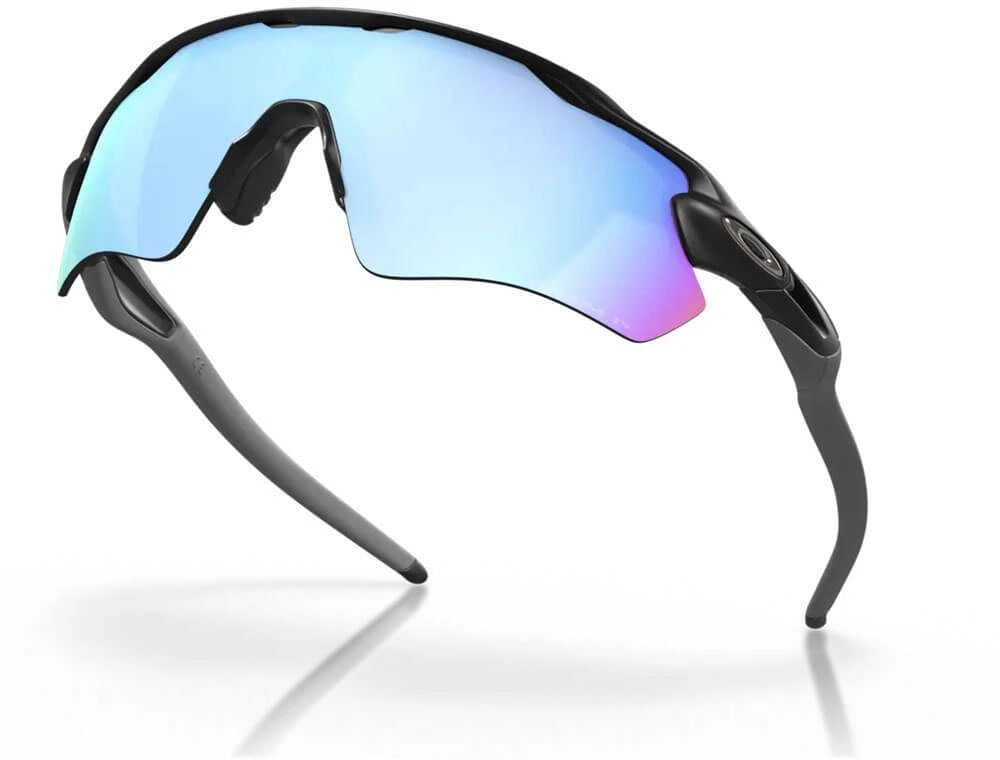 Oakley Radar EV Path matiniai juodi su žydrais lęšiais