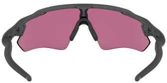 Oakley Radar EV Path pilki akiniai su rožiniais lęšiais