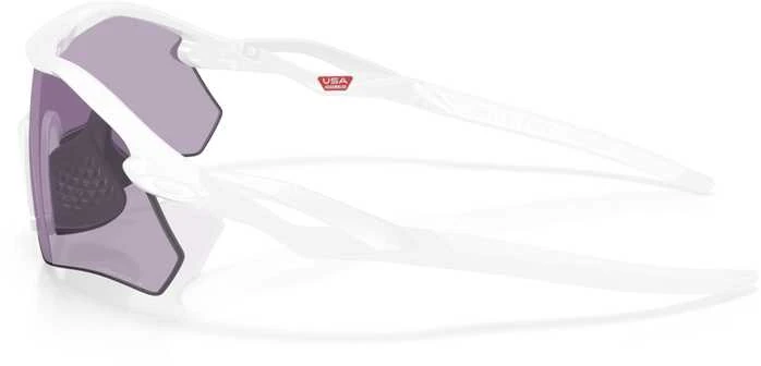 OAKLEY RADAR PLATE Polished Baltas/Prizm Slate sportiniai akiniai
