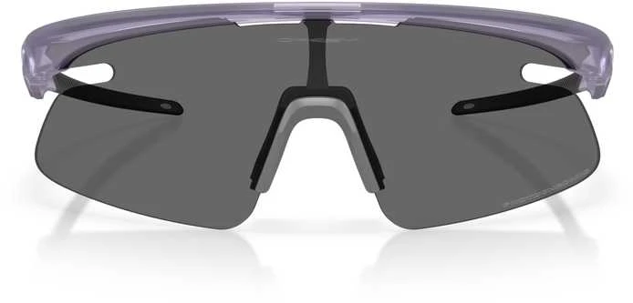 OAKLEY RSLV LITE Matte Transparent Lilac/Clear to juodas iridium photochromic sportiniai akiniai