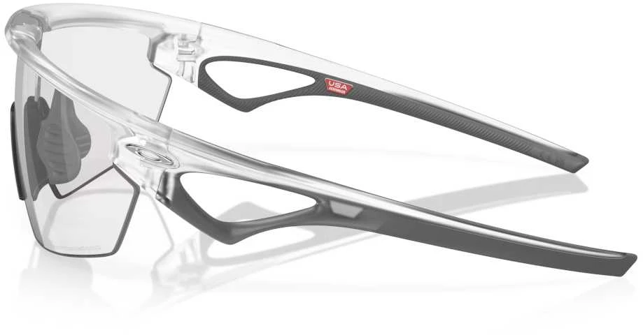 Oakley Sphaera skaidrūs sportiniai akiniai iš šono