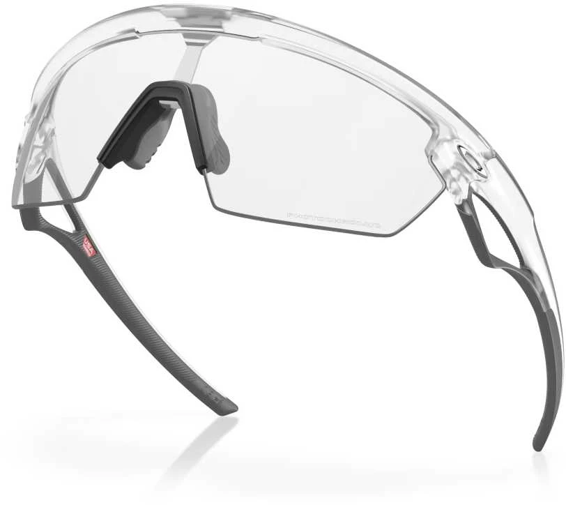 Oakley Sphaera sportiniai akiniai skaidriu rėmeliu