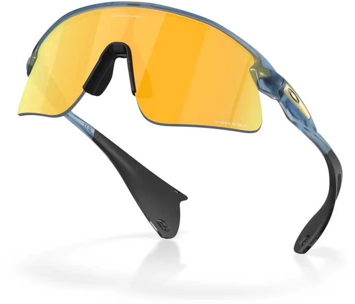 OAKLEY Stunt Devil Matte Transparent Abyss/Prizm 24K sportiniai akiniai